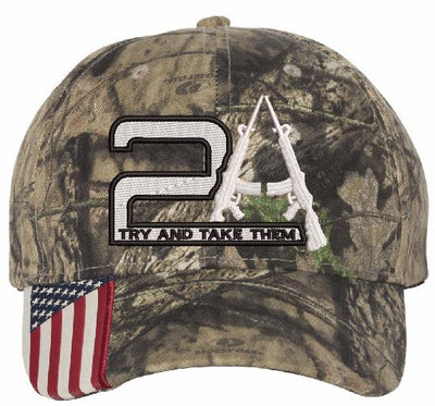 Copy of 2nd Amendment COME AND TAKE THEM Camo Hat - Powercall Sirens LLC