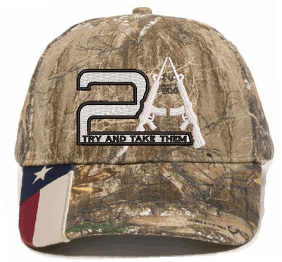 Copy of 2nd Amendment COME AND TAKE THEM Camo Hat - Powercall Sirens LLC