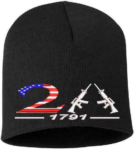 2nd Amendment 1791 AK-47 USA Style 2 Embroidered Hat - Various Hat Options - Powercall Sirens LLC