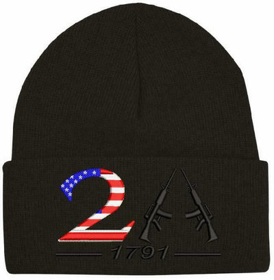 2nd Amendment 1791 AK-47 USA Style 2 Embroidered Hat - Various Hat Options - Powercall Sirens LLC