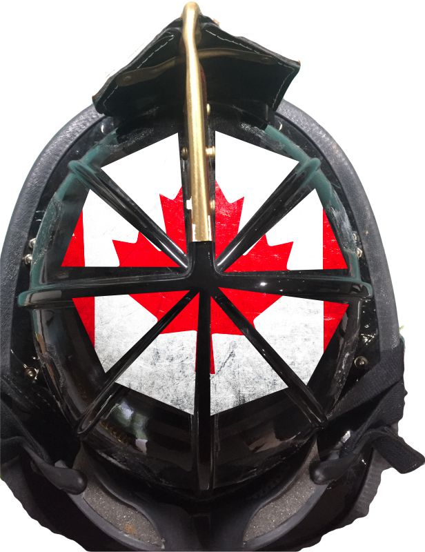 Canadian 8 Section Reflective Helmet Flag - Powercall Sirens LLC