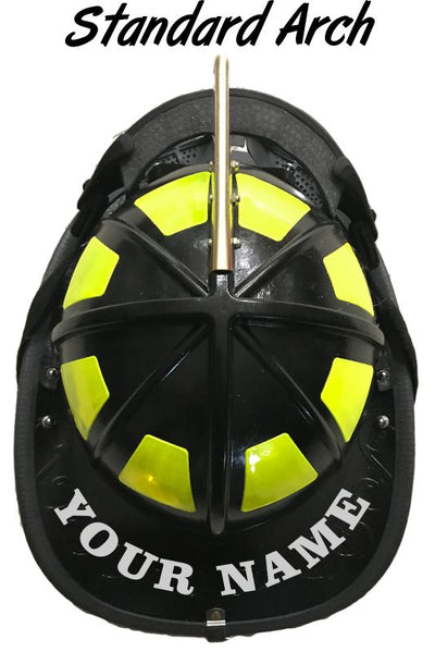 Clark BK Font Helmet Name Decal - Powercall Sirens LLC