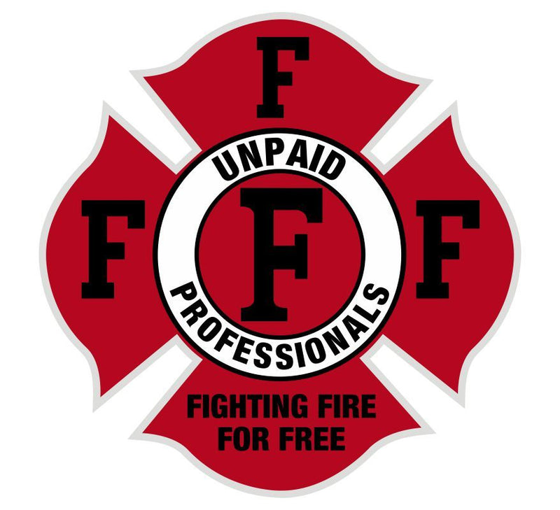 Fighting Fire For Free Maltese Cross - Powercall Sirens LLC