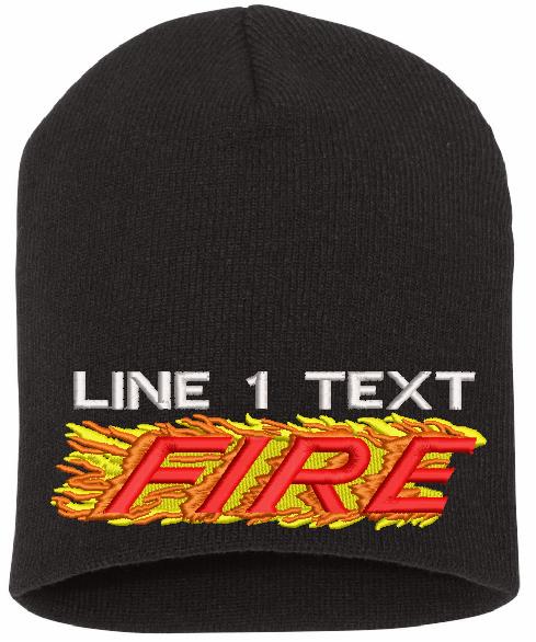 NY FIRE Style Embroidered Winter Hat - Powercall Sirens LLC