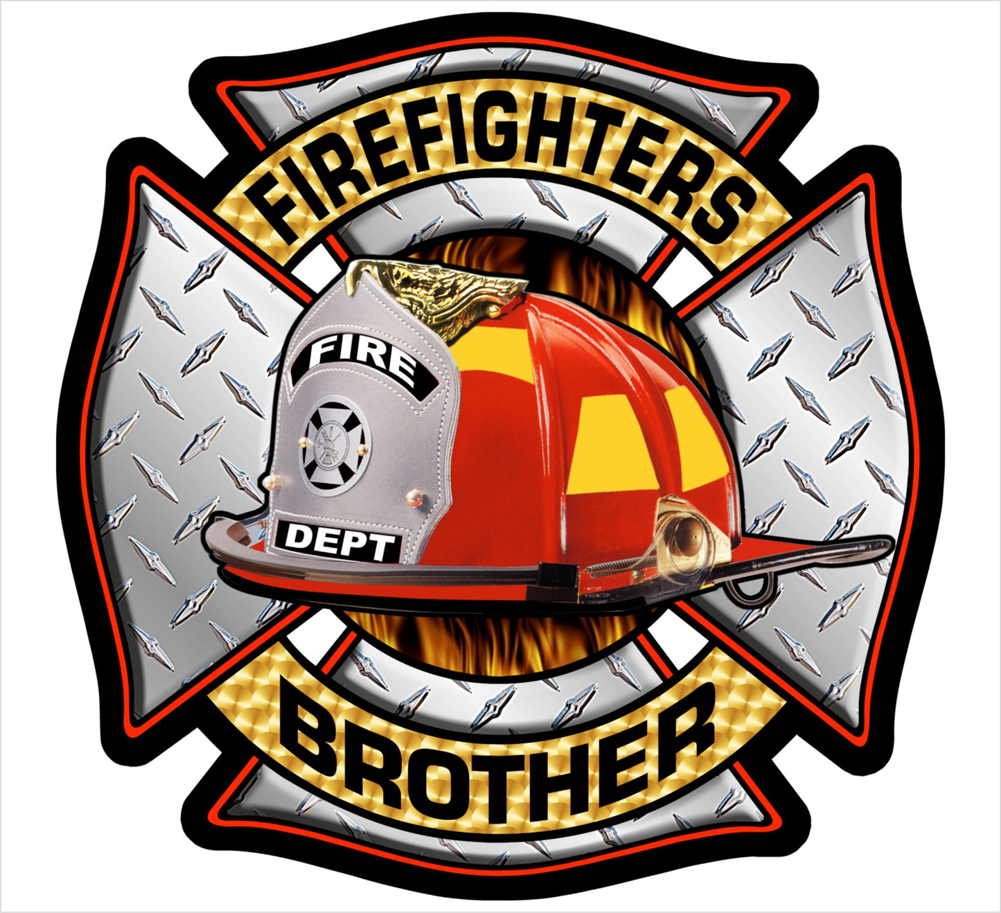 Firefighters Brother DP Style Maltese - Powercall Sirens LLC