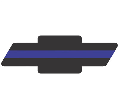 Chevy Blue Line Window Decal