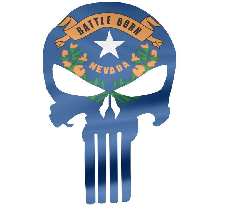 State of Nevada Punisher Decal - Powercall Sirens LLC