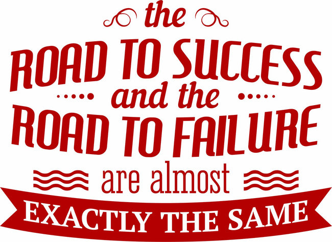 Road to Success Decal