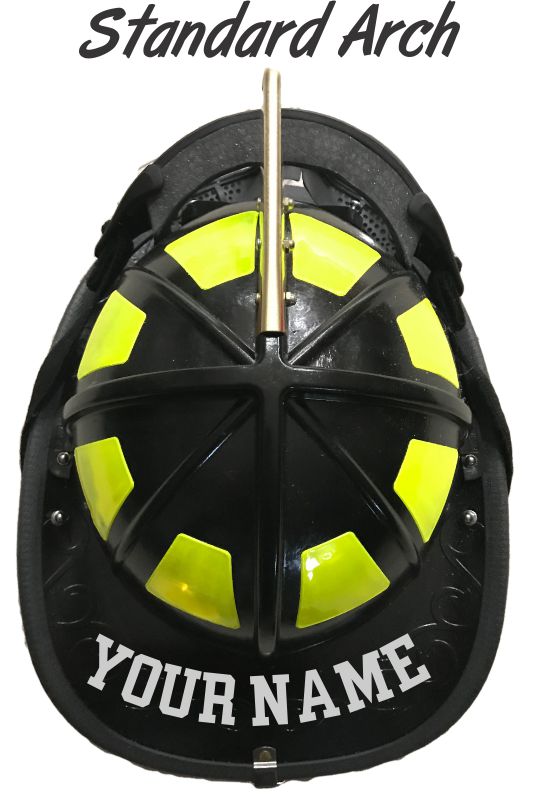 Varsity Font Helmet Name Decal - Powercall Sirens LLC