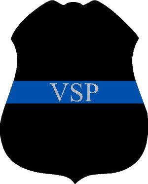 State Police Badge With VSP